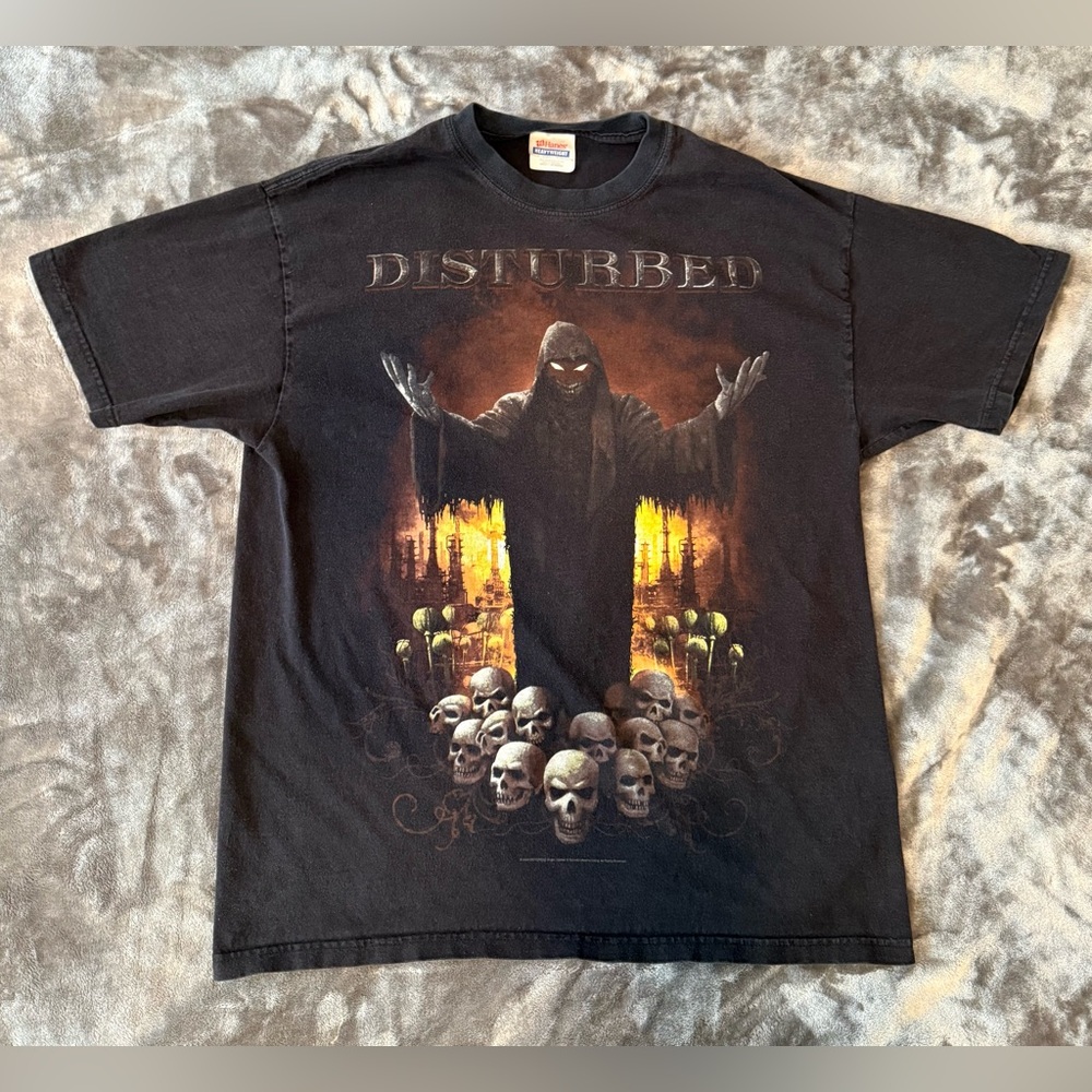 2008 Disturbed Band Graphic Tee